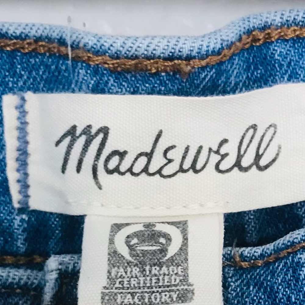Madewell The Perfect Vintage Wide Leg Jeans Sz 25 - Picture 5 of 5